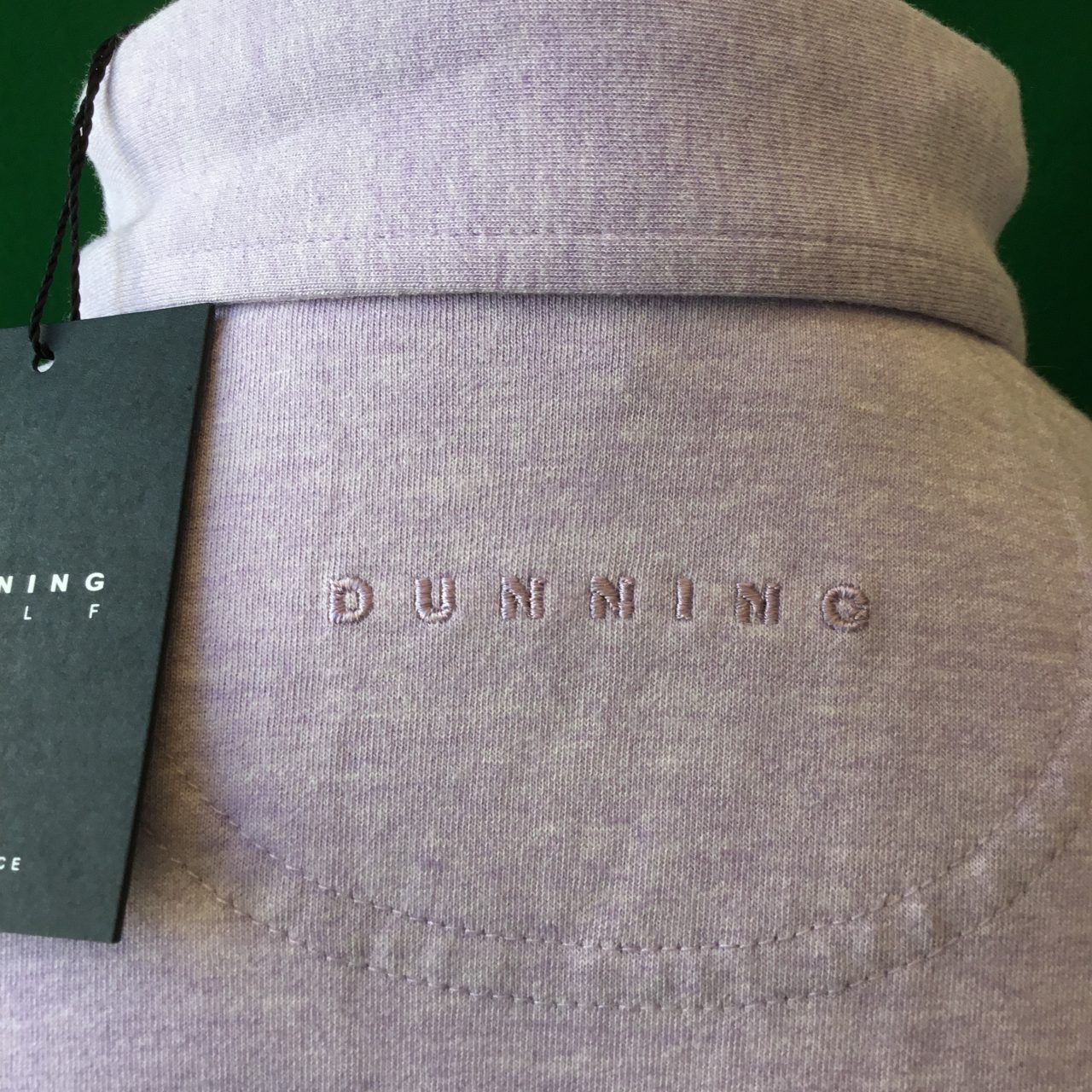 Mens Dunning Short Sleeved Quin Natural Hand Golf Polo Shirt- Small 40-42" - Image 2