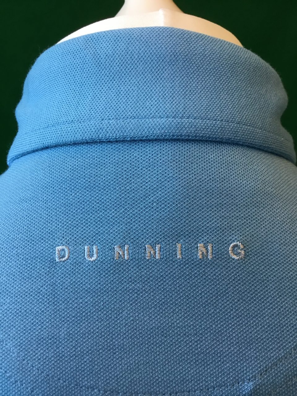 Mens Dunning Short Sleeved Blaine Pique Golf Polo Shirt- Small 40-42" - Image 2