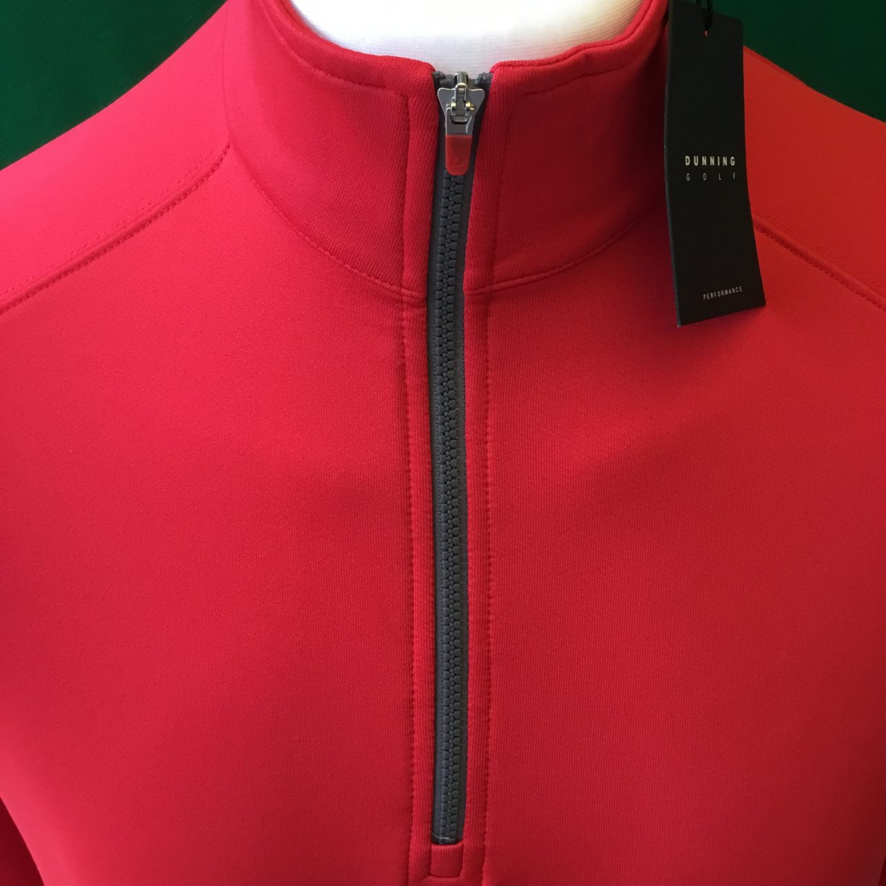 Mens Dunning Gorten Quarter Zip Long Sleeved Golf Sweatshirt- Small 40-42" - Image 4