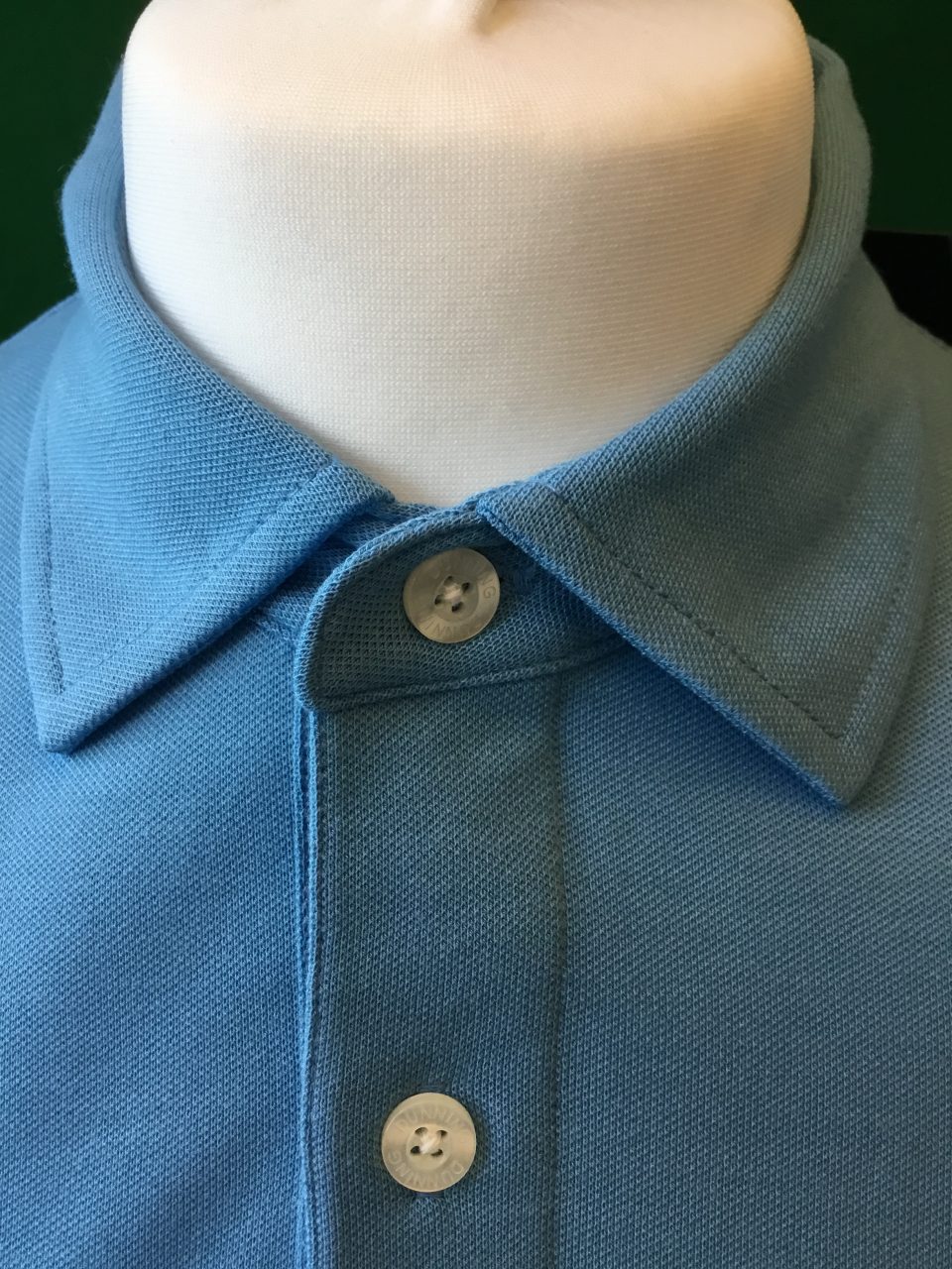 Mens Dunning Short Sleeved Blaine Pique Golf Polo Shirt- Small 40-42" - Image 3