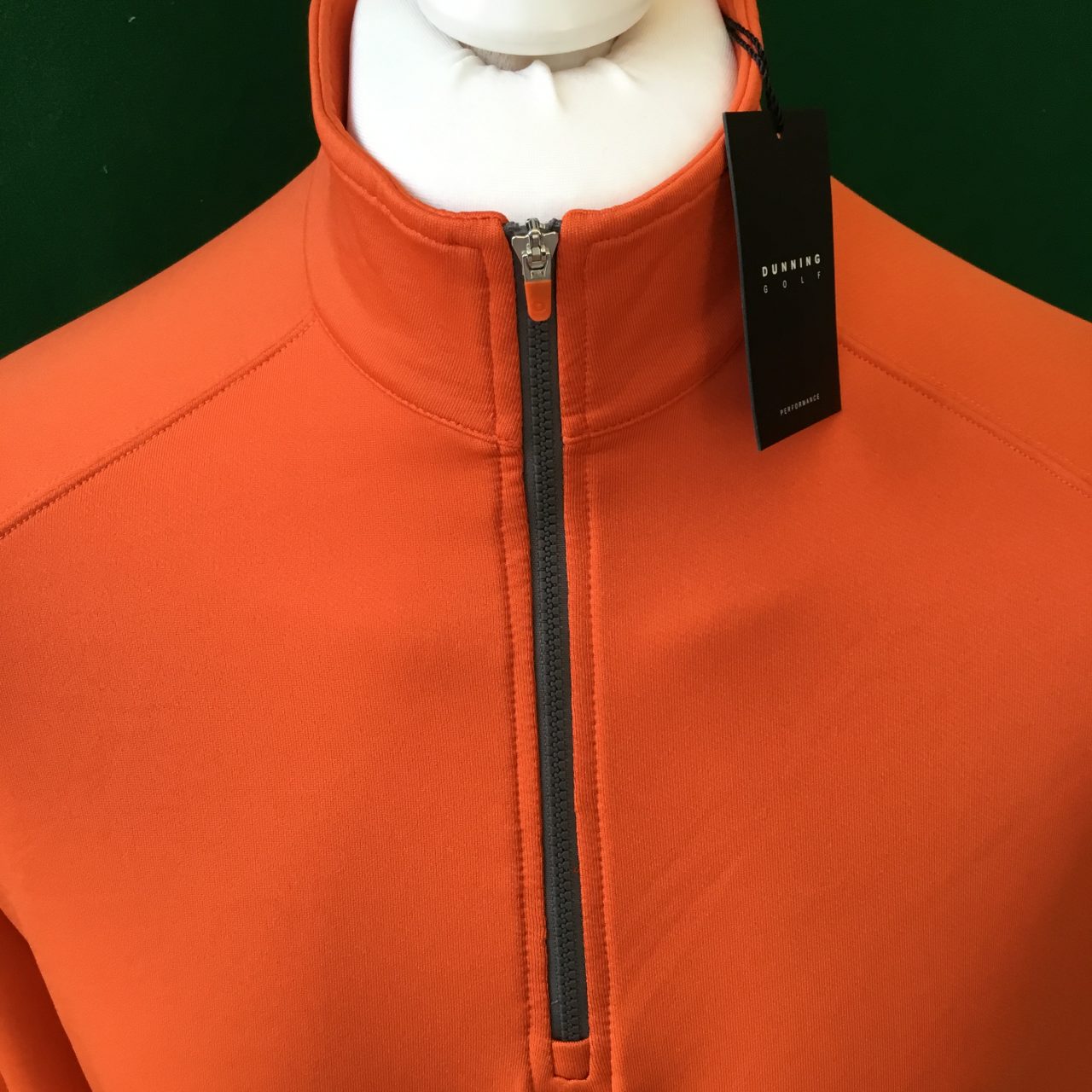 Mens Dunning Gorten Quarter Zip Long Sleeved Golf Sweatshirt- Small 40-42" - Image 6