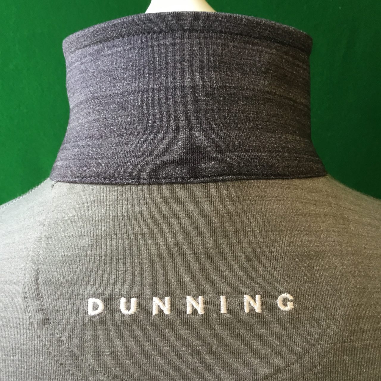 Mens Dunning Fidden Quarter Zip Long Sleeved Golf Fleece- Small 40-42" - Image 4