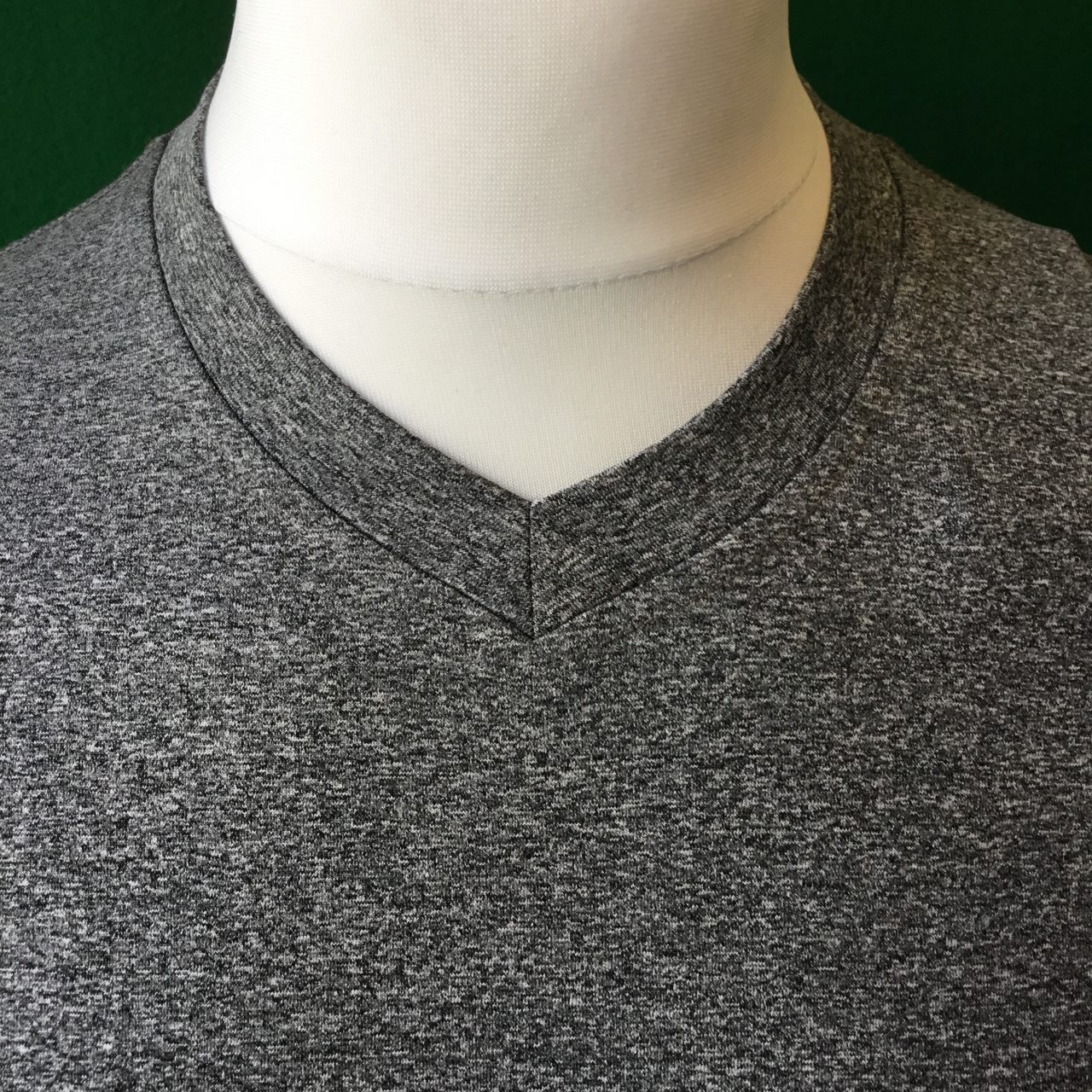 Mens Dunning Taagan V-Neck Grey Fleece - Small 38-40" - Image 3