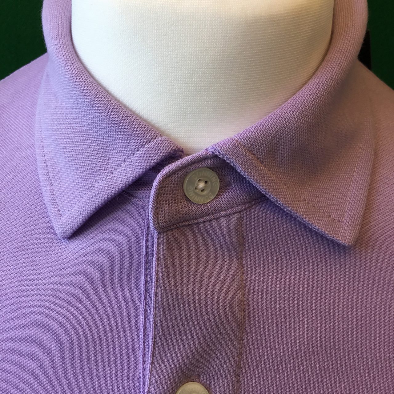 Mens Dunning Short Sleeved Blaine Pique Golf Polo Shirt- Small 40-42" - Image 3