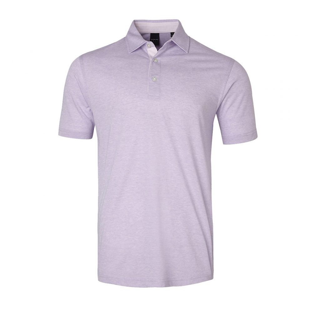 Mens Dunning Short Sleeved Quin Natural Hand Golf Polo Shirt- Small 40-42"