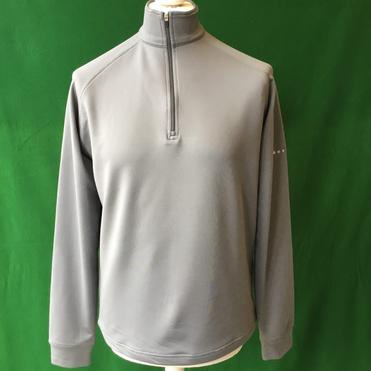 Mens Dunning Thermal Quarter Zip Long Sleeved Golf Sweatshirt- Small 40-42"