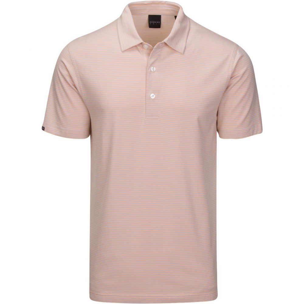 Mens Dunning Roslin Jersey Short Sleeved Golf Polo Shirt- Small 40-42"
