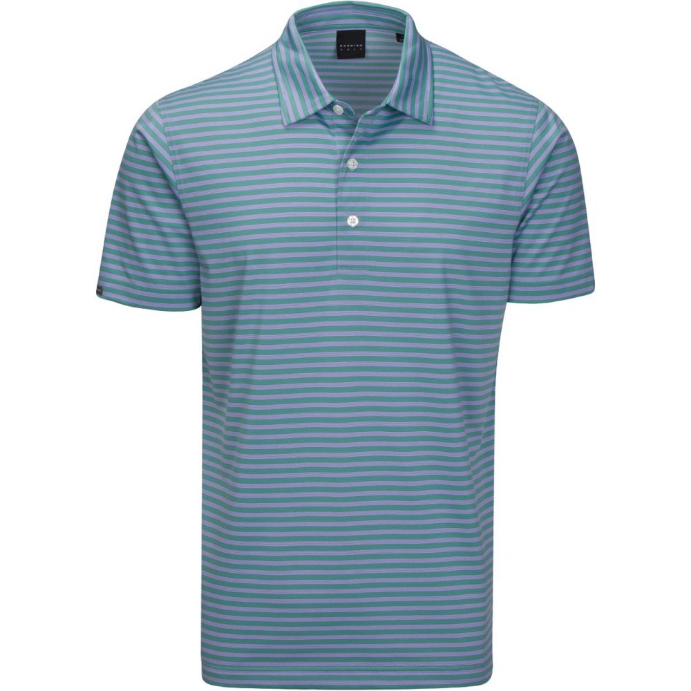 Mens Dunning Montrose Short Sleeved Golf Polo Shirt- Small 40-42"