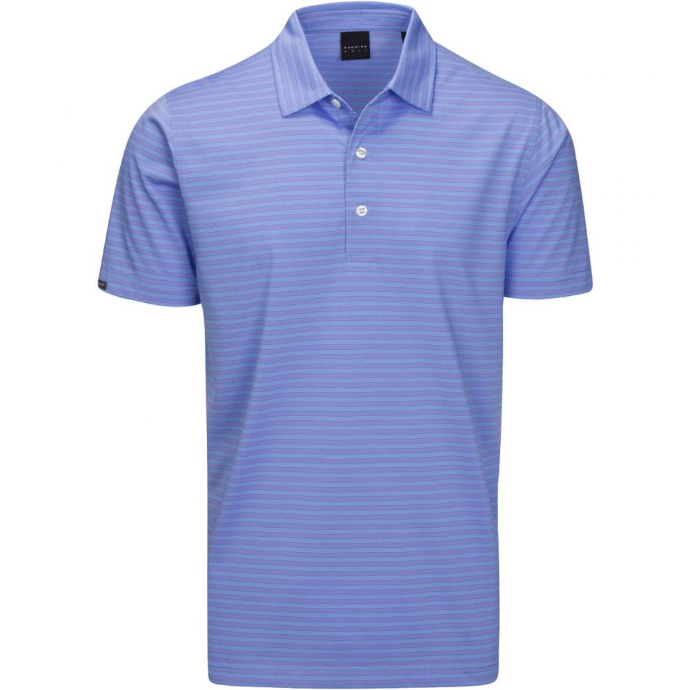 Mens Dunning Montrose Short Sleeved Golf Polo Shirt- Small 40-42"