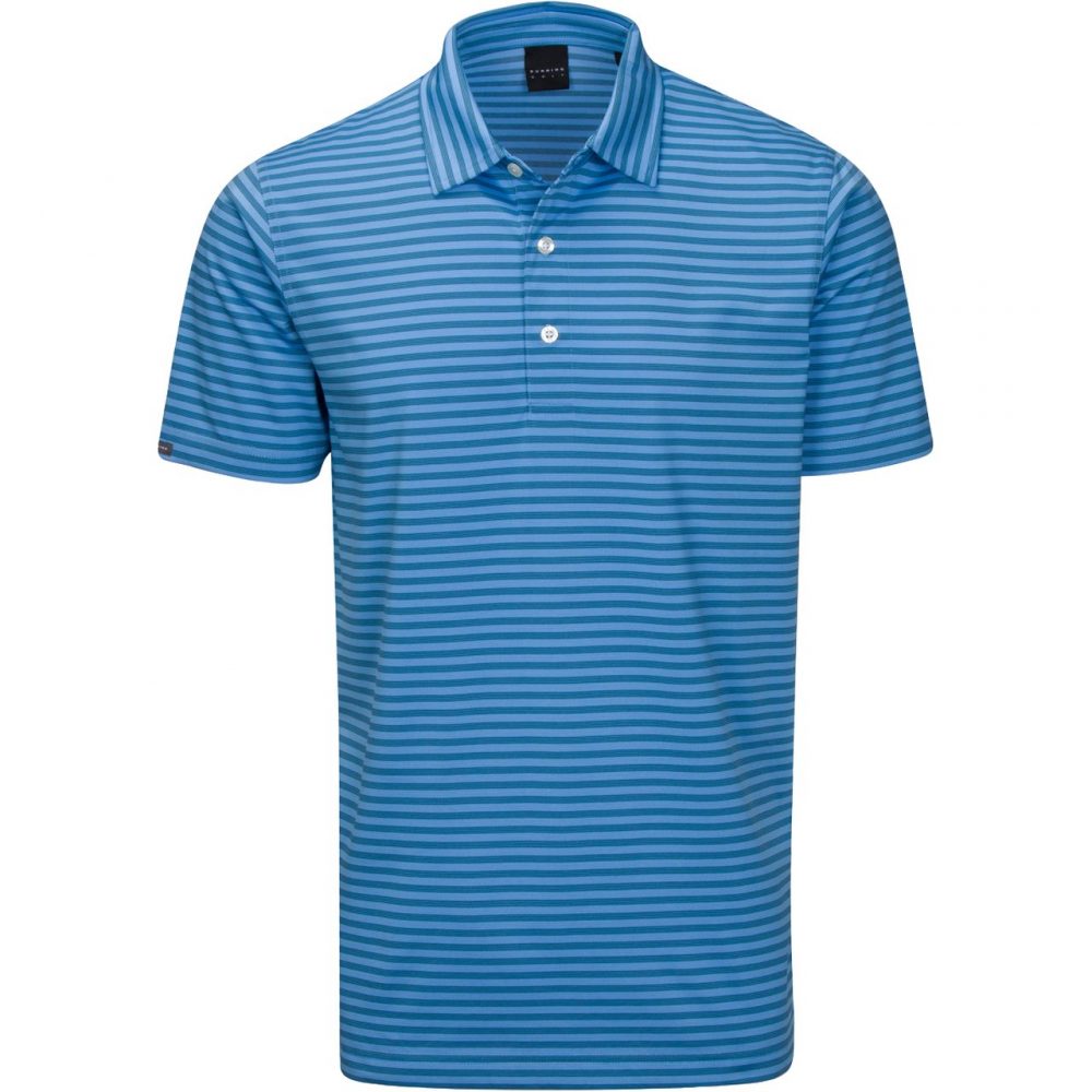 Mens Dunning Montrose Short Sleeved Golf Polo Shirt- Small 40-42"