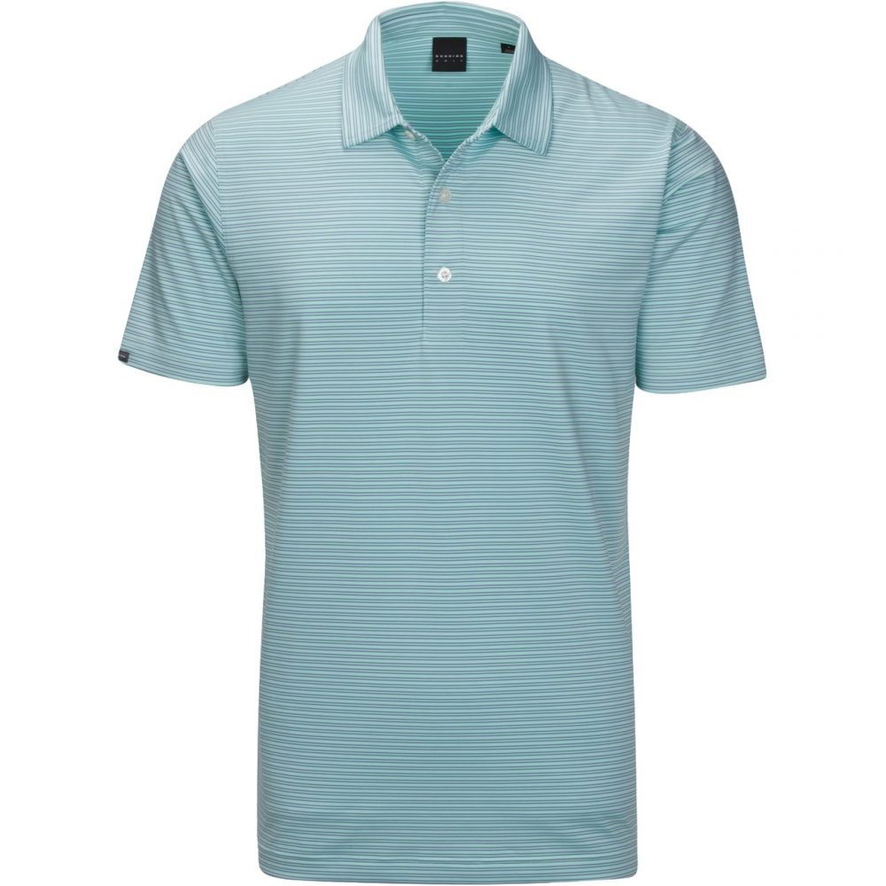 Mens Dunning Alford Short Sleeved Golf Polo Shirt- Small 40-42"