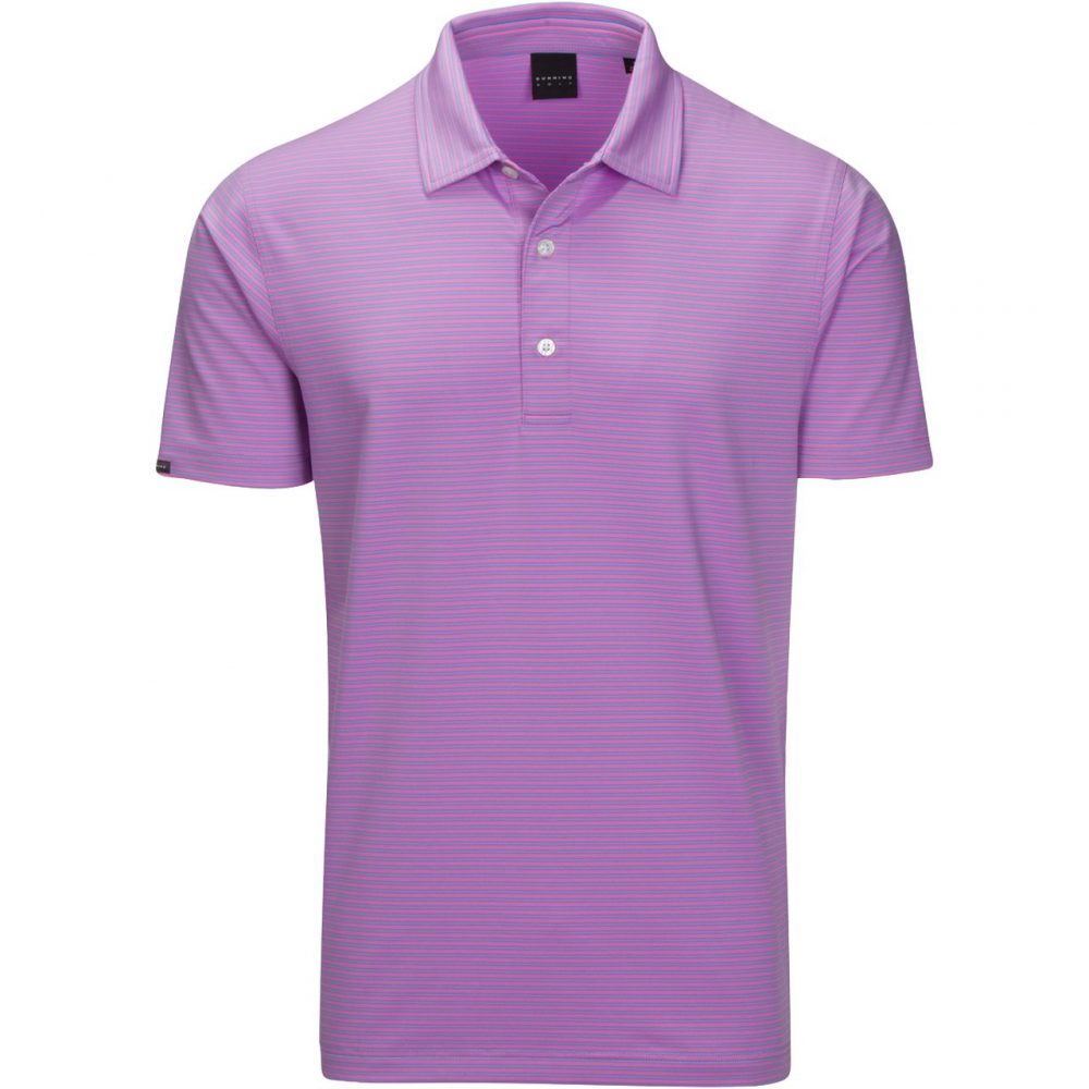Mens Dunning Alford Short Sleeved Golf Polo Shirt- Small 40-42"