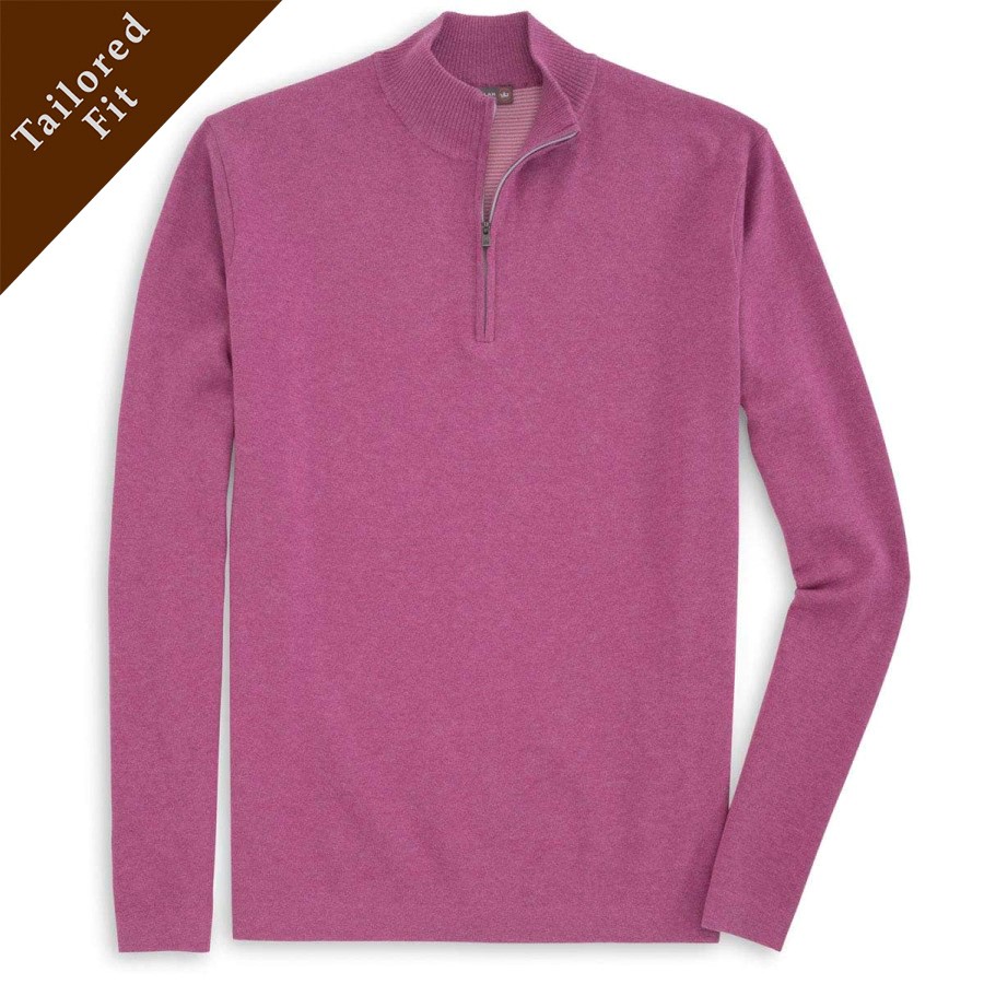 Mens Dunning Salisbury Quarter Zip Golf Sweater - Small 40-42"