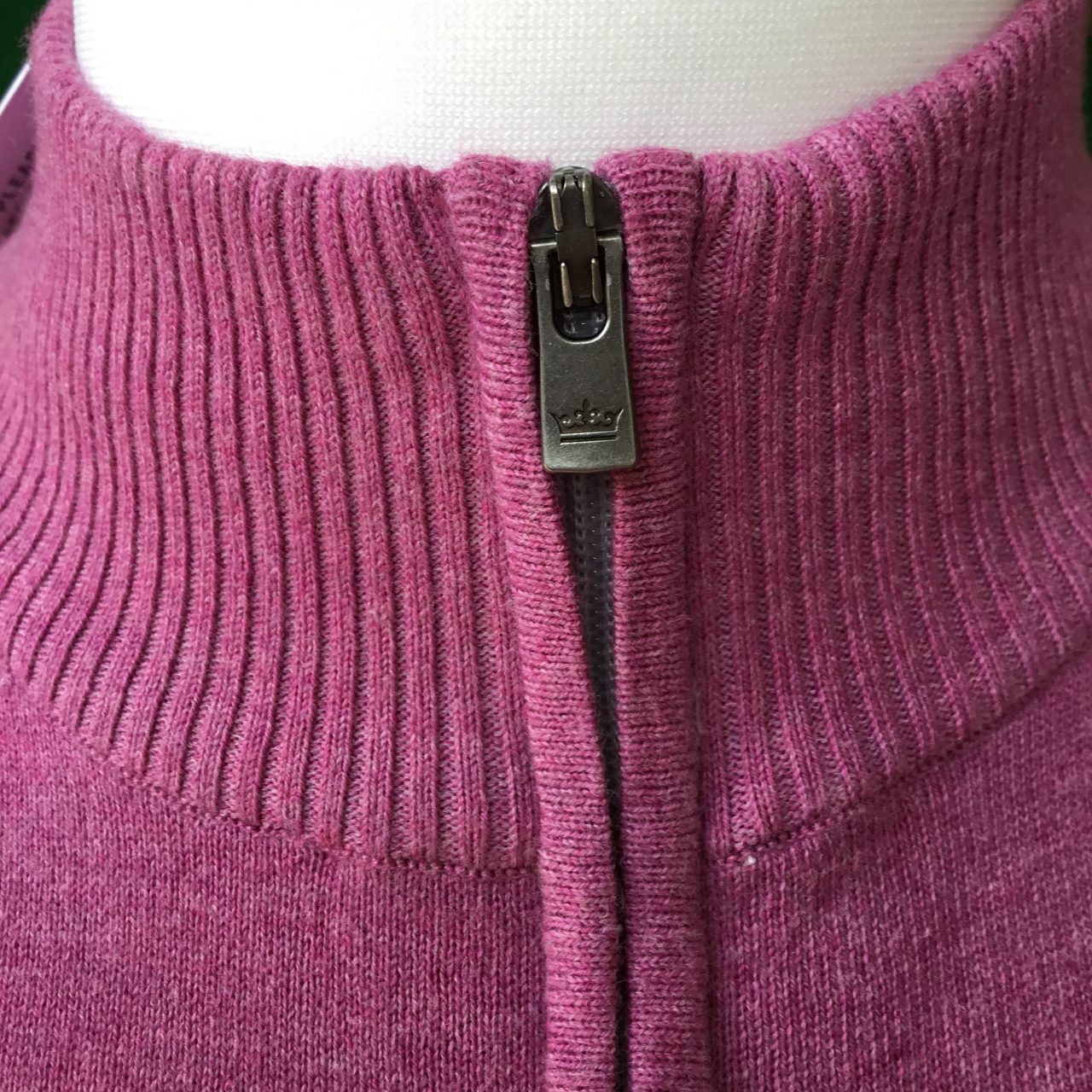 Mens Dunning Salisbury Quarter Zip Golf Sweater - Small 40-42" - Image 3