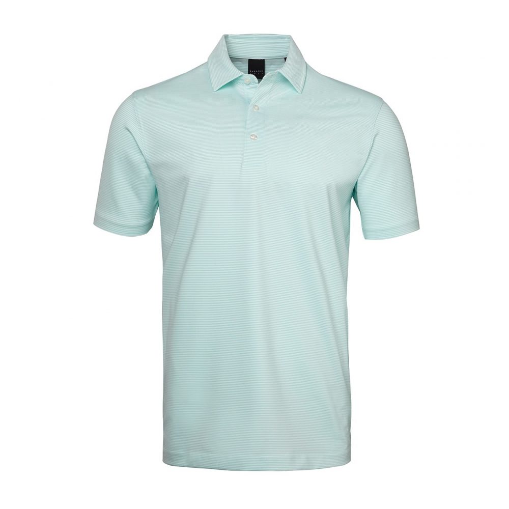 Mens Dunning Short Sleeved Jersey Golf Polo Shirt- Small 40-42"