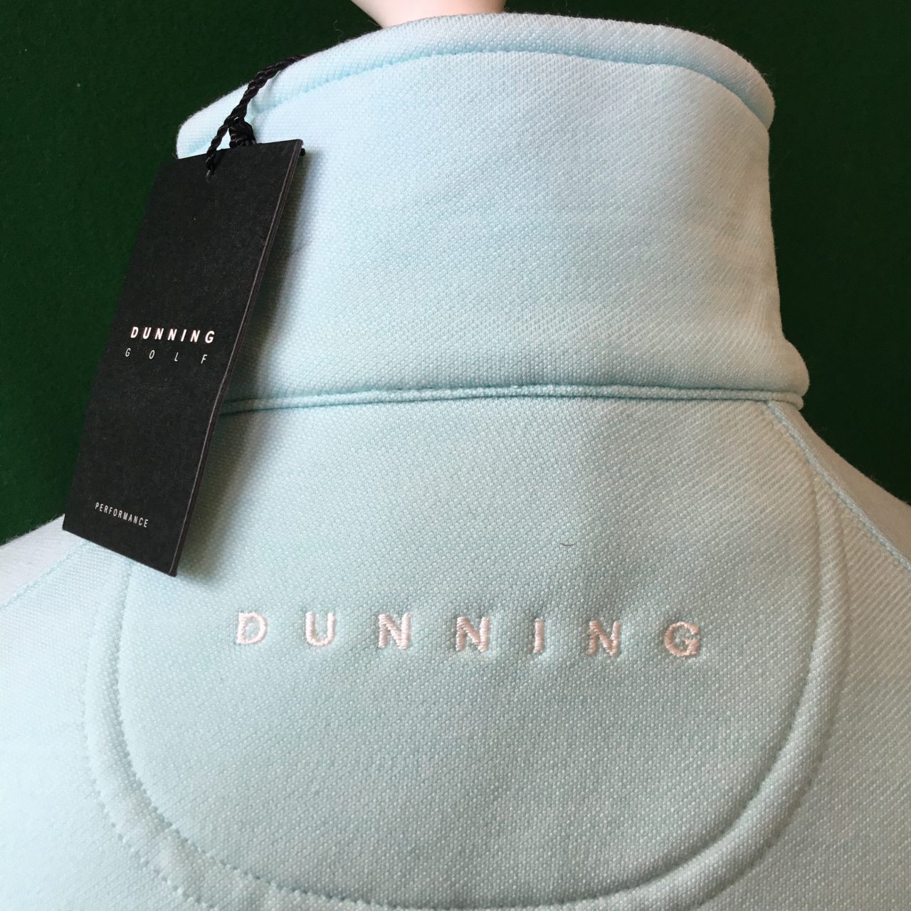 Mens Dunning Quarter Zip Long Sleeved Golf Sweatshirt- Small 40-42" - Image 2