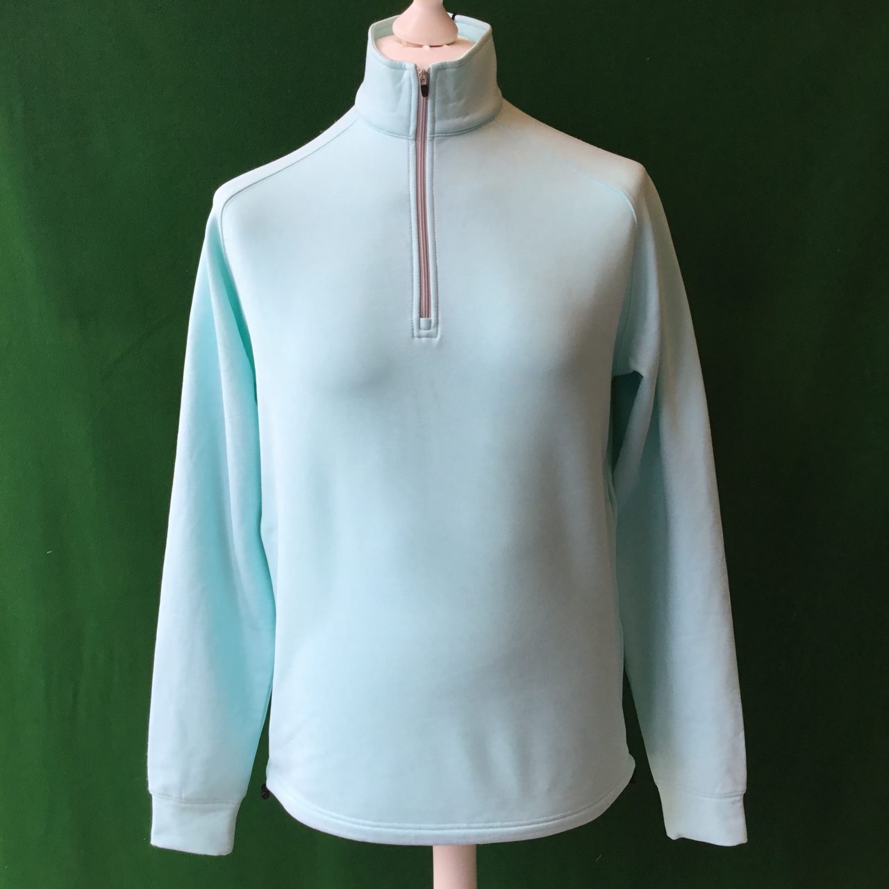 Mens Dunning Quarter Zip Long Sleeved Golf Sweatshirt- Small 40-42"