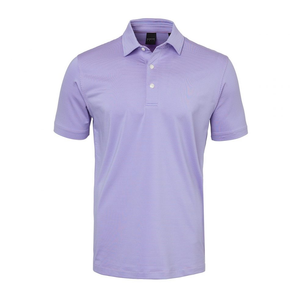 Mens Dunning Short Sleeved Jersey Golf Polo Shirt- Small 40-42"