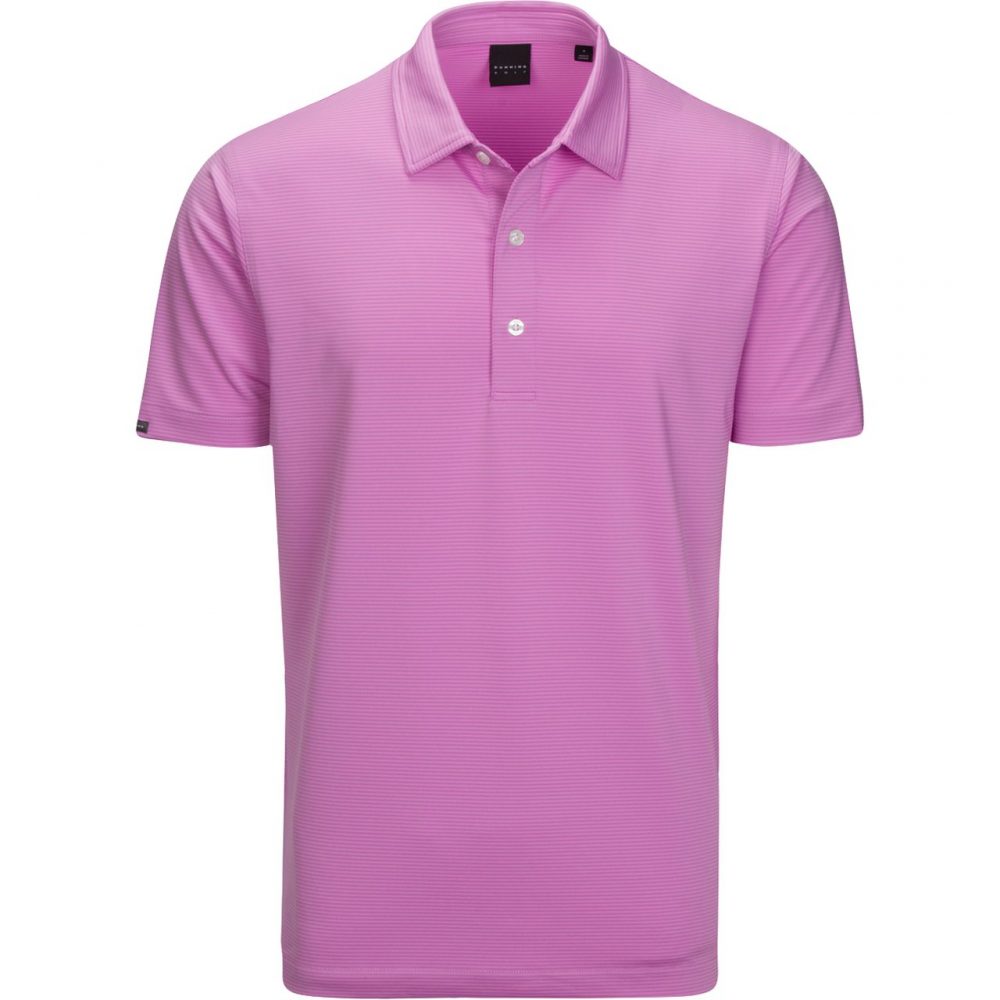 Mens Dunning Short Sleeved Jersey Golf Polo Shirt- Small 40-42"