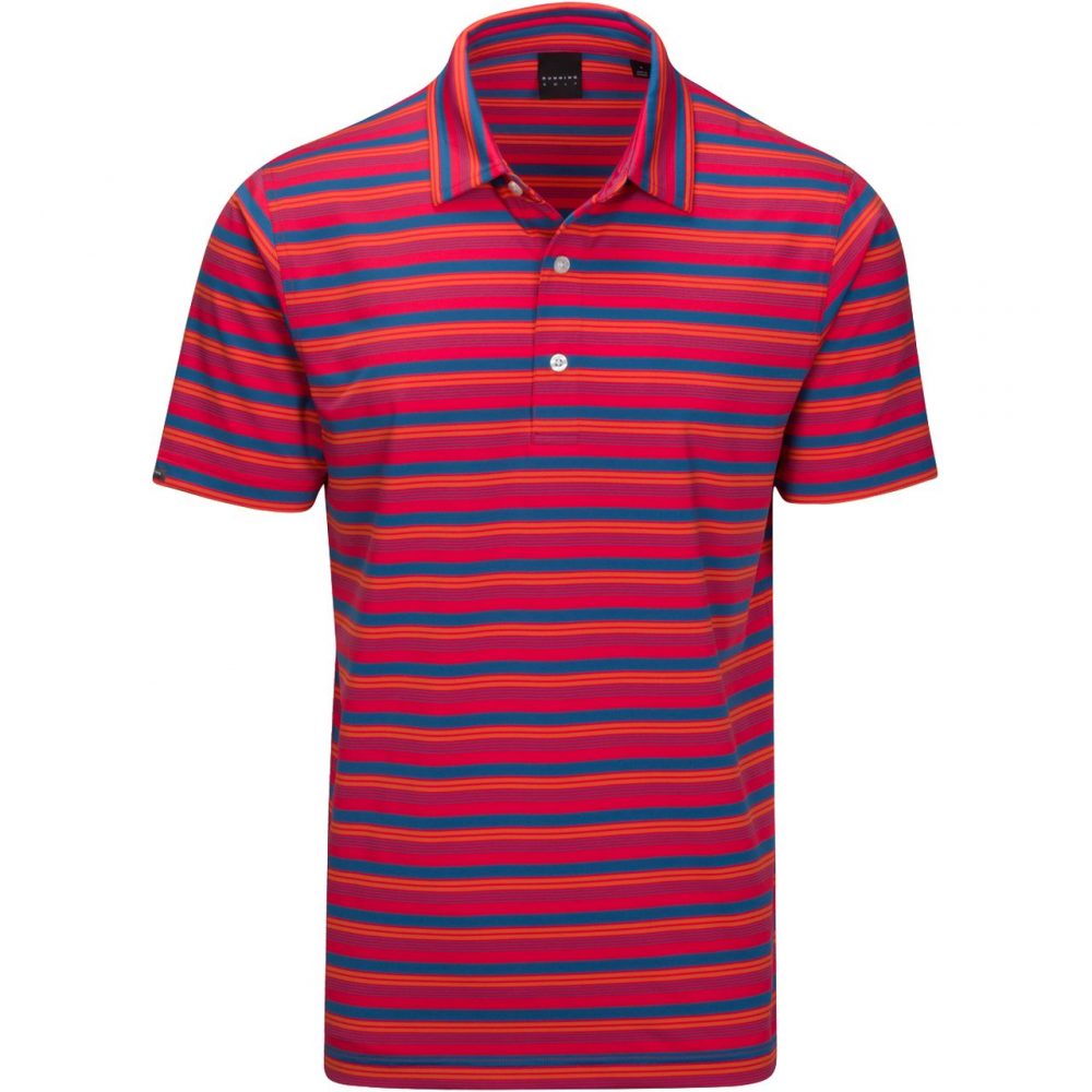 Mens Dunning Cullen Short Sleeved Golf Polo Shirt- Small 40-42"