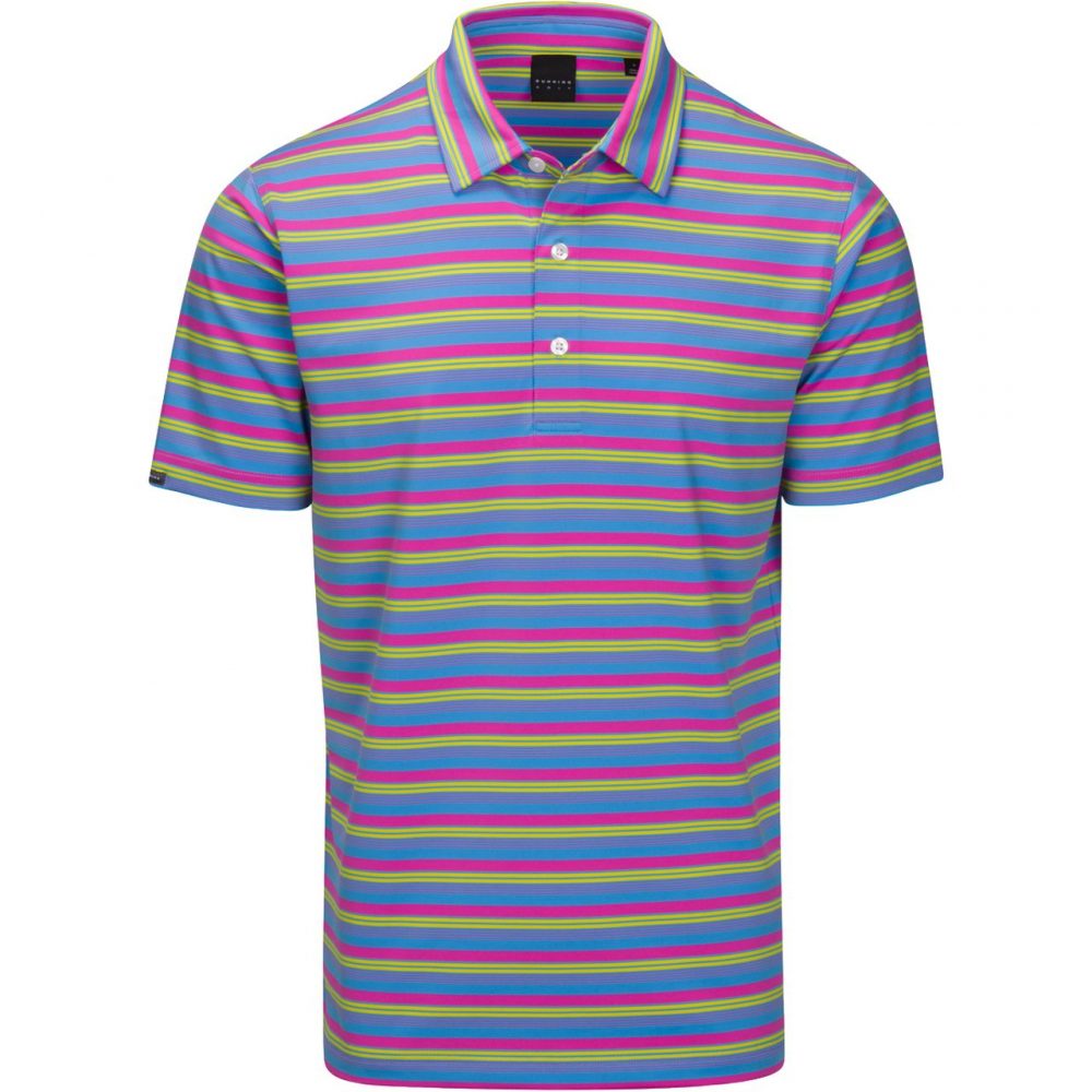 Mens Dunning Cullen Short Sleeved Golf Polo Shirt- Small 40-42"