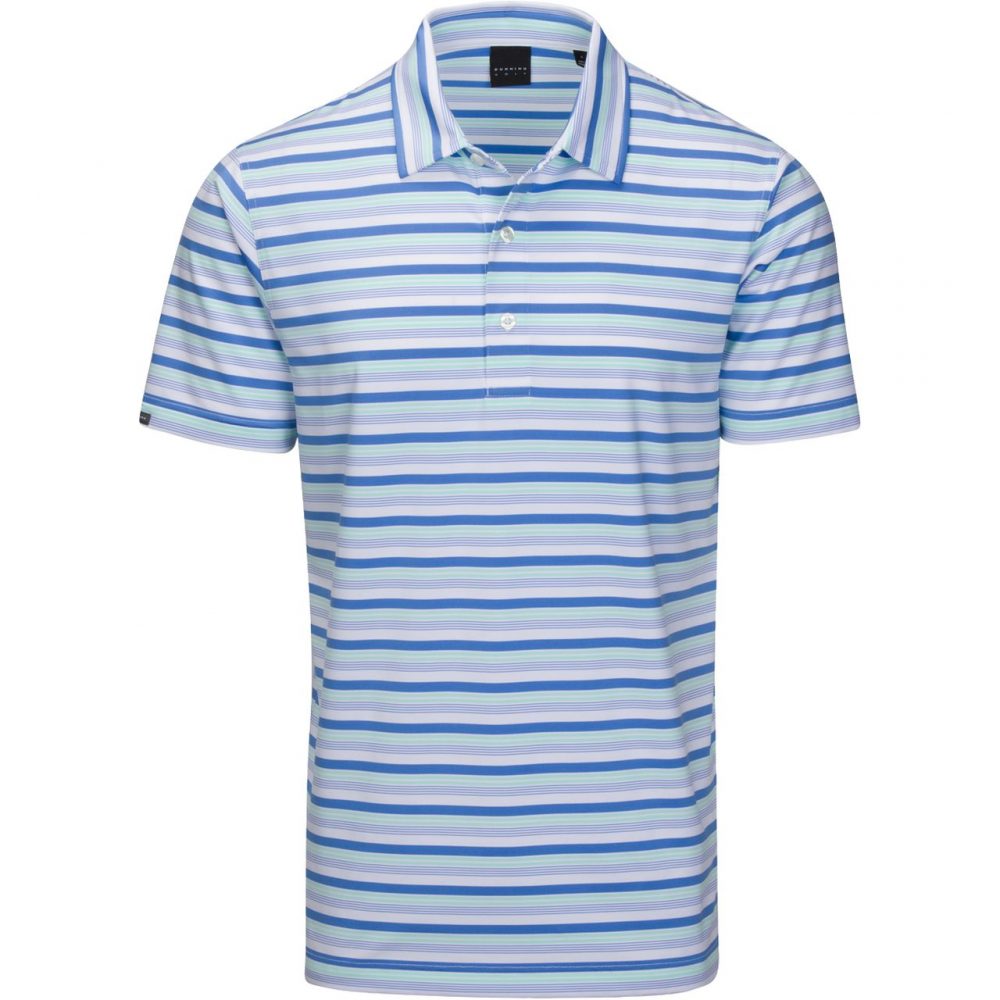 Mens Dunning Cullen Short Sleeved Golf Polo Shirt- Small 40-42"