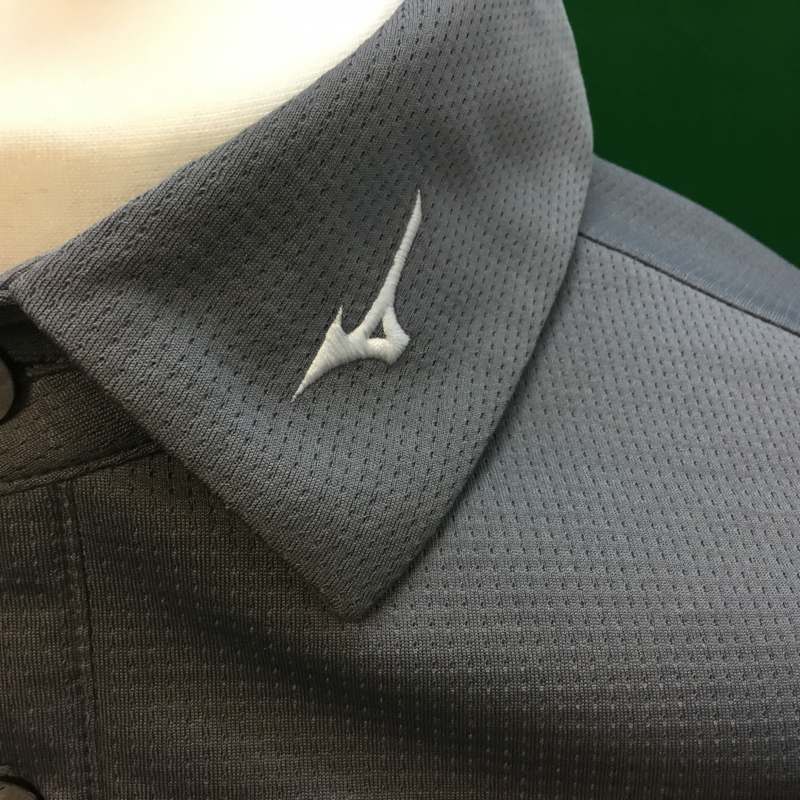 Mens Mizuno Long Sleeved Polo Shirt - Select Size and Colour - Image 2