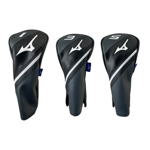 Mizuno STZ 220 Genuine Driver or Fairway Wood Headcover - Black, Grey & White