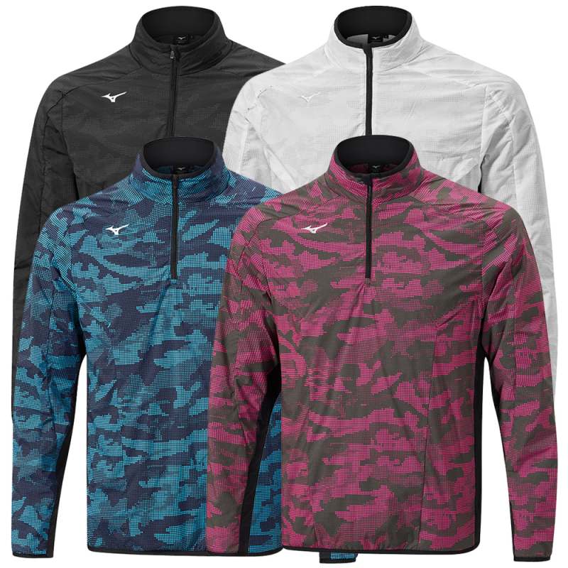 New 2021 Mizuno Golf Winter Stretch 1/4 Zip Thermal Golf - Choose Colour & Size