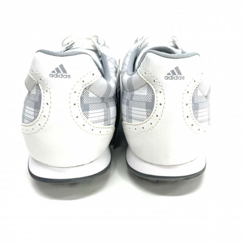 Ladies Adidas Driver Grace White Leather Golf Shoes - UK Size 5.5 - US 7 - EU 38. - Image 3