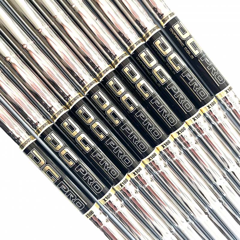 Dynamic Gold DG Pro Iron Shaft Set 1 - PW (10 Shafts) X-Stiff Flex Shafts - Image 2