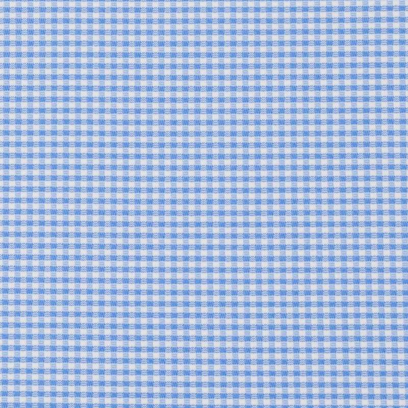 Dunning Golf Farley Jacquard Polo Shirt - Small 40-42" Chest - Surf Blue/White - Image 3