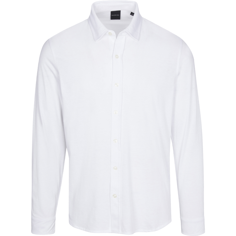 Dunning Witham Performance Sportshirt - Small 40-42" Chest - White