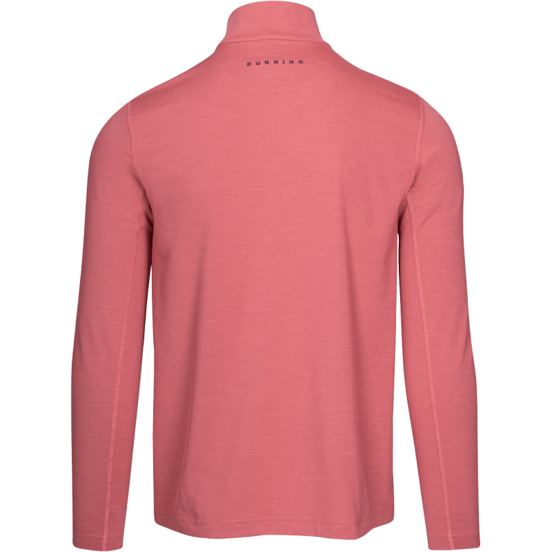 Dunning Golf Fenloe 1/4 Zip Pullover - Small 40-42" Chest - Rosewood/Halo - Image 2