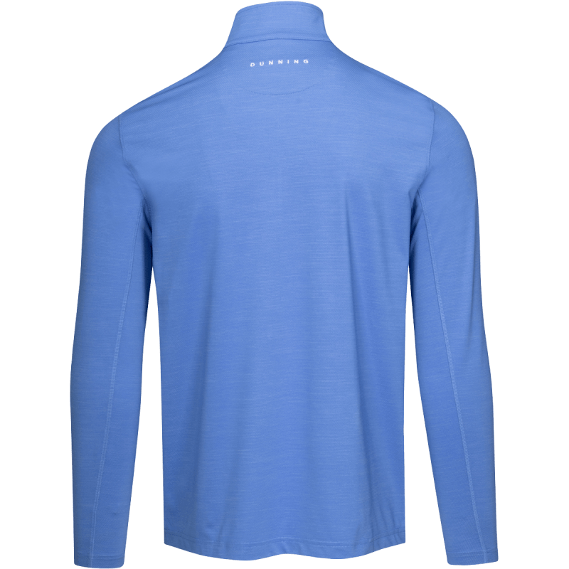 Dunning Golf Fenloe 1/4 Zip Pullover - Size Small 40-42" Chest - Surf Blue/White - Image 2