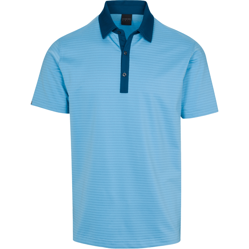 Dunning Golf Colsten Jersey Polo Shirt - Small 40-42" Chest - Cayman