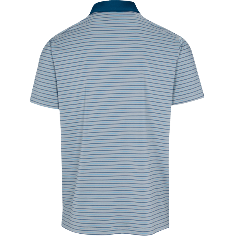 Dunning Golf Elswick Jersey Polo Shirt - 40-42" Chest - Plank/Opal/Cayman - Image 2