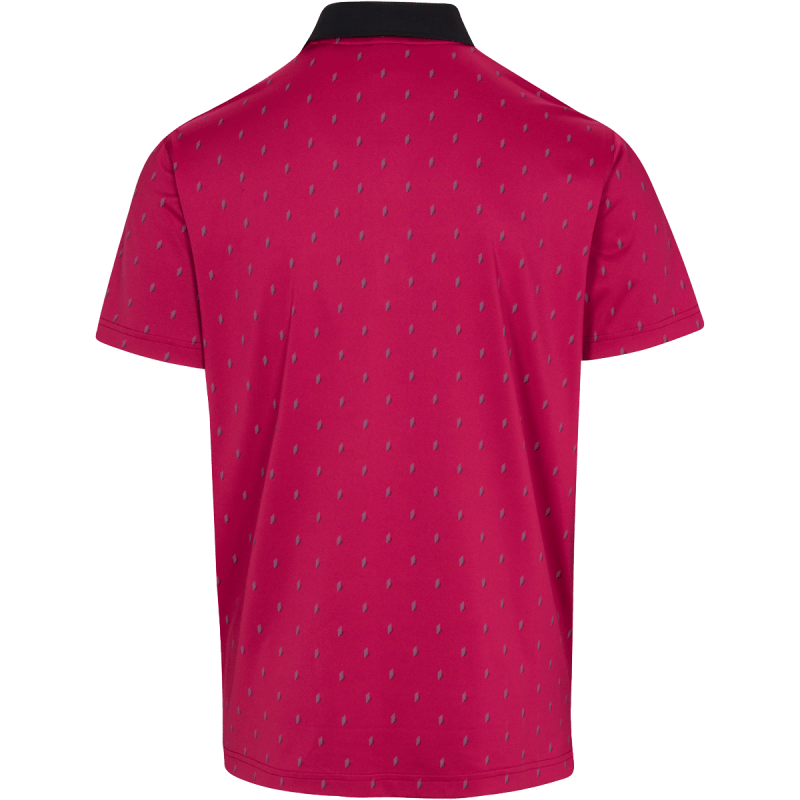 Dunning Golf Fenton Jersey Polo Shirt - 40-42" Chest - Poppy - Image 2