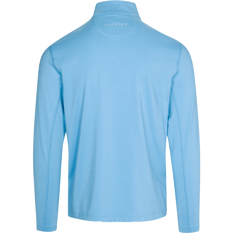 Dunning Golf Ashfield Jersey 1/4 Zip Pullover - Small 40-42" Chest - Cayman - Image 2