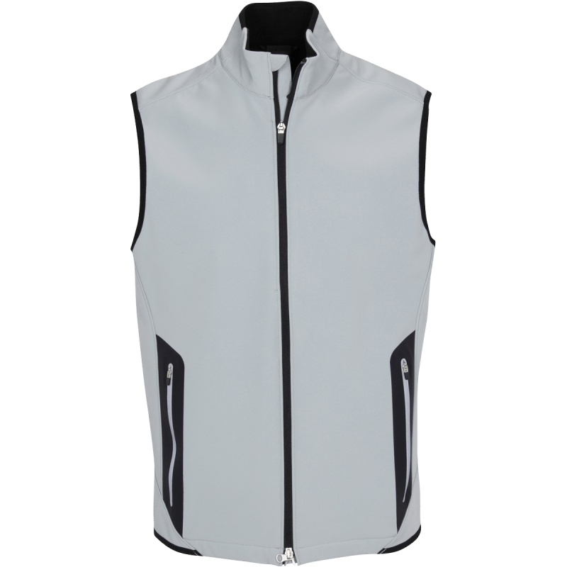 Dunning Golf Vesey Bonded Full Zip Gilet Vest - Small 40-42" Chest - Plank