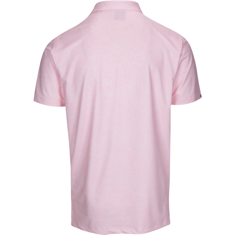 Dunning Golf Crolly Jersey Polo Shirt - Small 40-42" Chest - Veil/White - Image 2