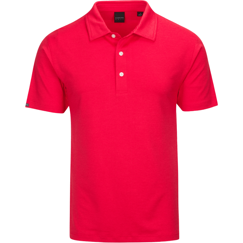 Dunning Golf Dunmore Jersey Polo Shirt - Small 40-42" Chest - Cherry