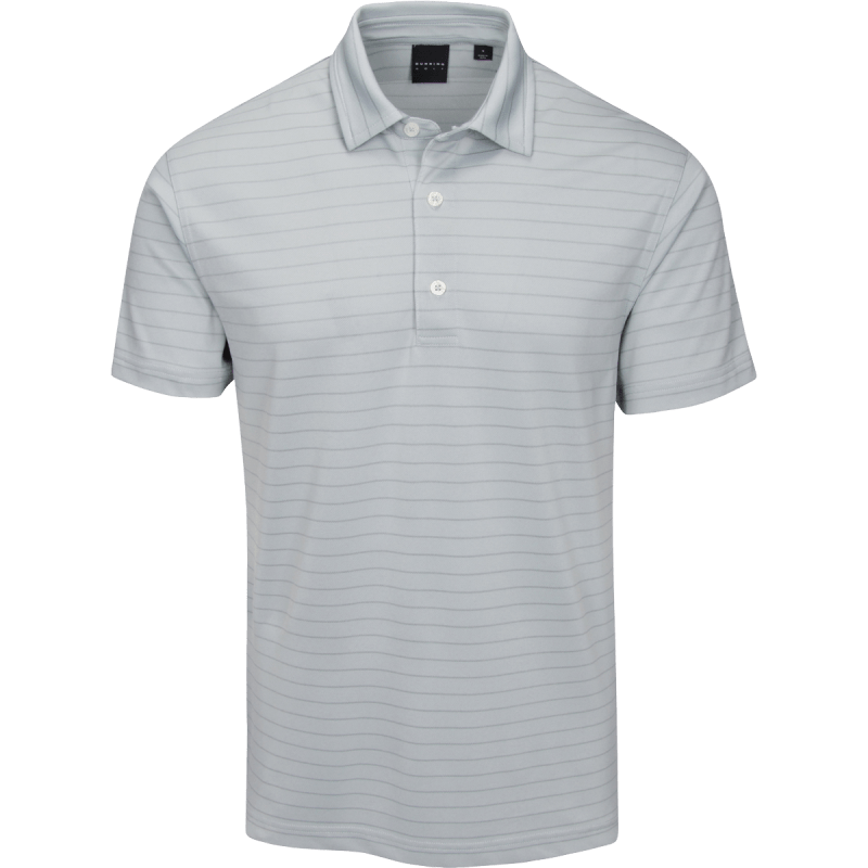 Dunning Golf Kilburn Pique Performance Polo Shirt - 40-42" Chest -Plank