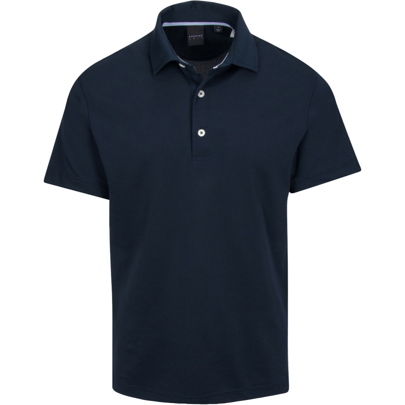 Dunning Golf Sutton Pique Polo Shirt - 40-42" Chest - Halo
