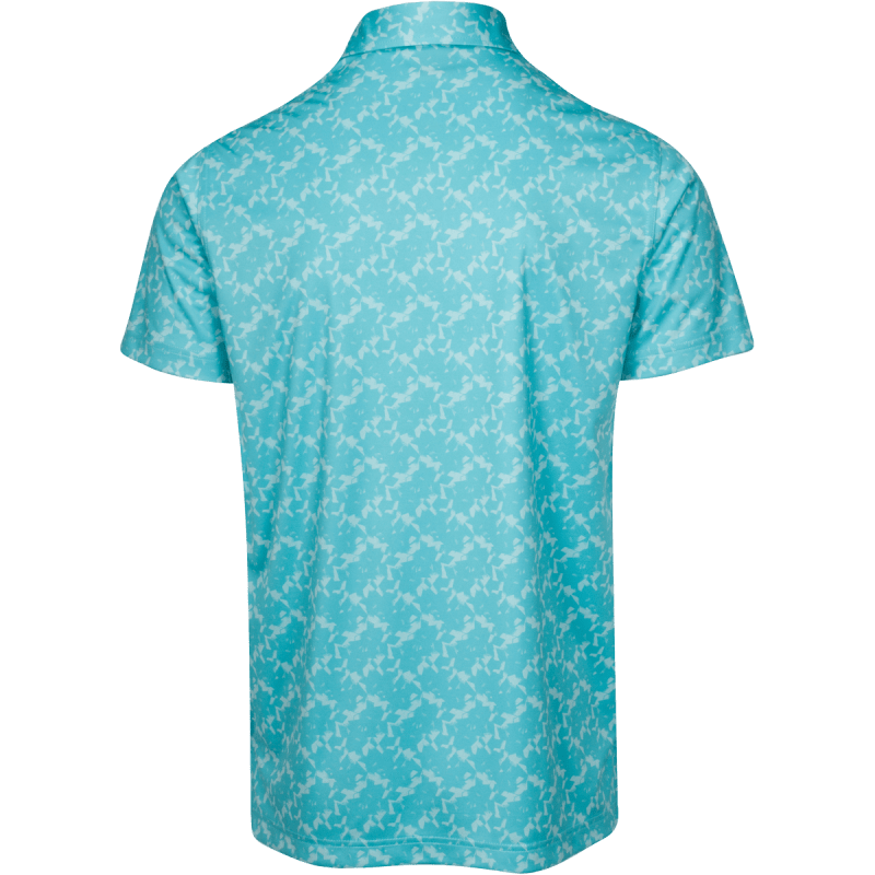 Dunning Golf Bartlett Jersey Polo Shirt - Small 40-42" Chest - Belize - Image 2