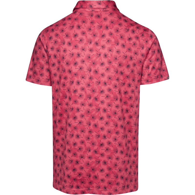 Dunning Boswell Jersey Performance Polo 40-42" Chest - Rosewood - Image 2