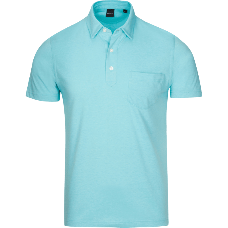 Dunning Witham Performance Pocket Polo - 40-42" Chest - Beize Heather