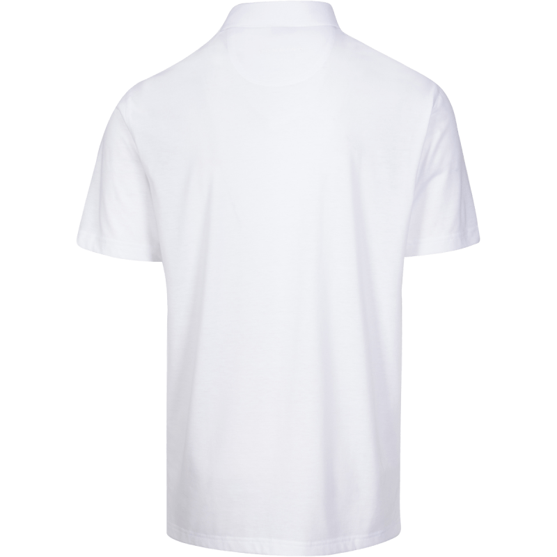 Dunning Witham Performance Pocket Polo - Small 40-42" Chest - White - Image 2