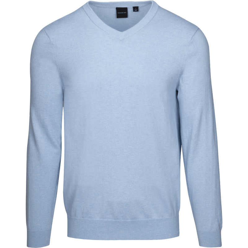 Dunning Golf Selborne V Neck Sweater - Small 40-42" Chest - Celestia Heather