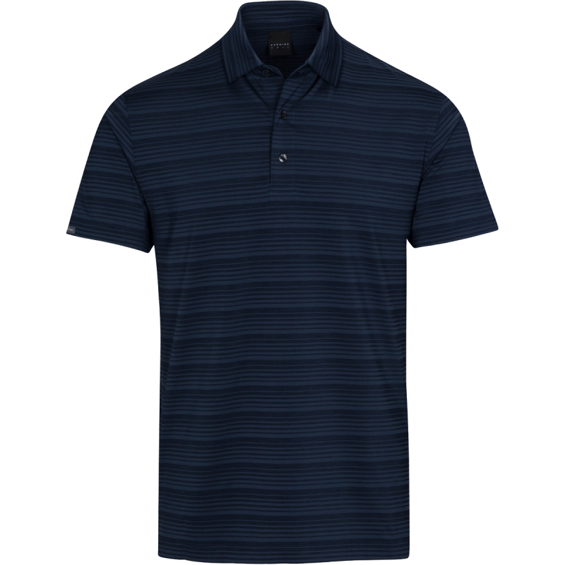 DUNNING LANDOR JERSEY POLO 40-42" Chest- Halo Heather